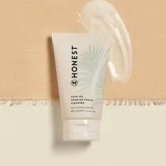 Honest Beauty Calm On Foaming Cream Cleanser with Hyaluronic Acid - Unscented - 4.0 fl oz