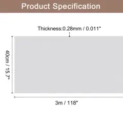 Unique Bargains Wallpaper, Peel and Stick Wallpaper Contact Paper Solid Color Vinyl Self-Adhesive Wall Paper Decorative Grey 118" x 15.7"