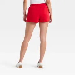 Women's Cherry Graphic Shorts - Red
