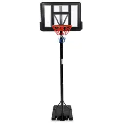 Basketball Hoop System Portable, Adjustable Basketball Hoop 5.2-10.0ft for Kids/Youth, Rust-Resistant Steel Rods