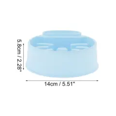 Unique Bargains Cat Shaped Pets Bowl 1 Pc