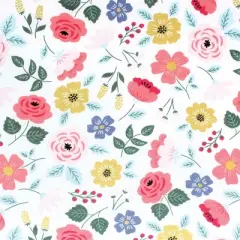 Hudson Baby Infant Girl Changing Pad Cover, Modern Botanical, One Size