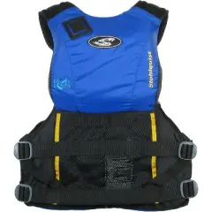 Stohlquist Men's Trekker Mesh Back Lifejacket (PFD) Sapphire Blue XXL 46in-52in