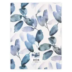 PlanAhead, See it Bigger, Jan 2025-Dec 2026 Monthly, Planner, 8.5"x11", Blue Leaf Floral&nbsp;