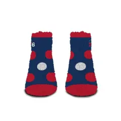 NBA Philadelphia 76ers Big Dot Fuzzy Socks