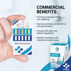 Mintegrity [10pk] 12 Panel Urine Drug Test Card for Home | High Sensitivity Substance Screening Home Detection Urine Dip Card | MT-WDOA-6125