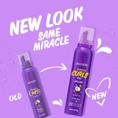 Aussie Miracle Curls Hair Mousse - 6oz