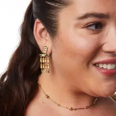 Kendra Scott Jessa Crystal Tassel Earrings