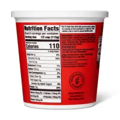 4% Milkfat Small Curd Cottage Cheese - 24oz - Good & Gather&trade;