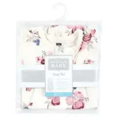 Hudson Baby Infant Girl Sleep Pod, Dusty Rose Floral, 0-2 Months