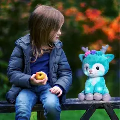 FAO Schwarz 14.5" Deer LED Plush with Sound