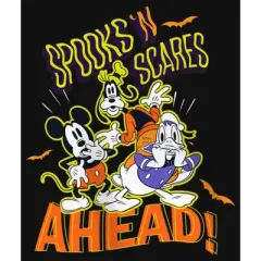Girl's Mickey & Friends Spooks and Scares Ahead T-Shirt