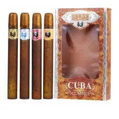 Lavender, Vanille, Musk, Tobacco, Jasmine Men 4 Piece Variety With Gold, Blue, Red & Orange & All Are Edt Spray 1.17 Oz N/A Casual 1.17 Oz