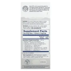 Solaray Mycrobiome Probiotic Weight Formula, 50 Billion, 30 VegCaps