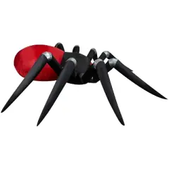 14 Ft. 6" Airblown&reg; Blowup Inflatable Black & Red Spider with Fire & Ice&trade; Projection Halloween Outdoor Yard Decoration