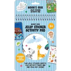 Noah's Ark Jelly Sticker Activity Pad - by  Dover Publications (Hardcover)