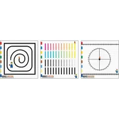 Geyer Instructional General Skills Robotics Table Top Mats, Set of 3