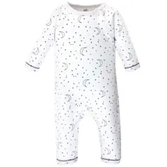Touched by Nature Baby Boy Organic Cotton Coveralls 3pk, Constellation