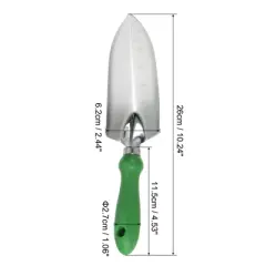 Unique Bargains Patio Gardening Hand Removal Weed Puller Tool 10.24 x 2.44 Inch Green 1 Pc