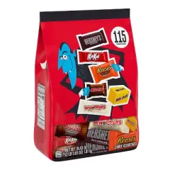 HERSHEY'S Chocolate Assorted Halloween Candy Variety Miniatures - 35.93oz/115pc
