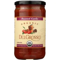 La Famiglia DelGrosso Organic Roasted Garlic Pasta Sauce - 12 pack, 24 oz
