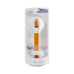 McKesson White Plastic Wall Mounted Suction-Cup Grab Bar 12" L 146-RTL13082