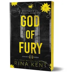 God of Fury (Deluxe Edition) - (Legacy of Gods) by Rina Kent (Paperback)