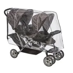 Sasha's Premium Rain Shield and Wind Cover For Baby Stroller, Compatible with Graco DuoGlider Click Connect Stroller