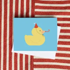 Birthday Greeting Card Pack (3ct) "Rubber Ducky Party" by Ramus & Co