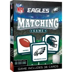 MasterPieces Officially Licensed NFL Philadelphia Eagles Matching Game for Kids and Families