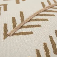 20"x20" Oversize Arrow Poly Filled Square Throw Pillow Gold - Donny Osmond Home