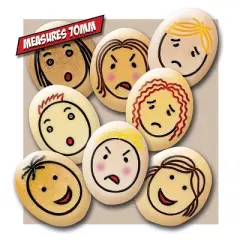 Yellow Door Jumbo Emotion Stone, Pack of 8