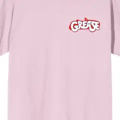 Grease "Tell Me About It, Stud" Women's Pink Short Sleeve Crew Neck Sleep Shirt