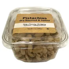 Woodstock Farms Pistachios Dry Roasted and Salted - Case of 12/9 oz