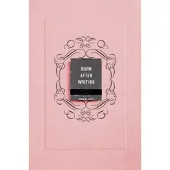 Burn After Writing (Pink) - by Sharon Jones (Paperback)