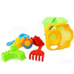 Insten 7 Piece Beach Toy Sand Playset for Sandbox