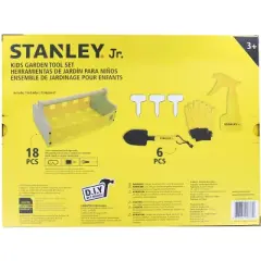 Red Tool Box Stanley Jr. DIY Garden Tool Set