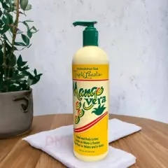 Triple Lanolin Mango Vera Hand And Body Lotion - 20 oz (PACK OF 2) Deep Nourishes and Revitalizes Dry Skin