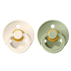 Bibs Colour Latex Pacifier - 2pk