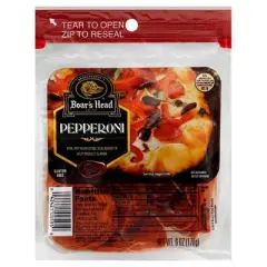 Boar's Head Gluten Free Pre-Sliced Pepperoni Pouch - 6oz