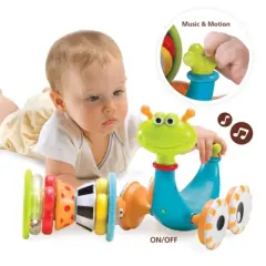 Yookidoo Crawl 'n Go Snail Baby Toy