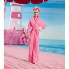 Barbie The Movie Collectible Doll Margot Robbie as Barbie in Pink Power Jumpsuit (Target Exclusive)