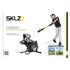 SKLZ Catapult Baseball Soft Toss Machine - Black/Yellow