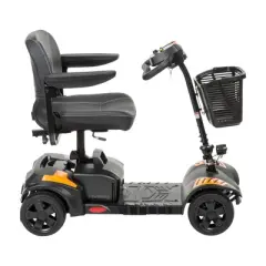 Drive Medical Phoenix LT 4-Wheel Travel Scooter - 20&Prime; Seat, Compact Electric Mobility