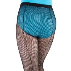 Capezio Girl's Professional Rhinestone Fishnet Tight - Child