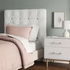 Twin Ryan Tufted Stick-on-the-Wall Dorm Headboard - Threshold&trade;