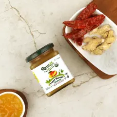 Organic Sweet Mango Chutney - 10.5oz (300g) - Rani Brand Authentic Indian Products