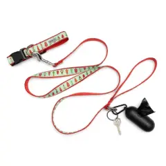 The Worthy Dog Holiday Trees Pet Leash