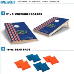NCAA Florida Gators 2'x3' Wood Cornhole Set