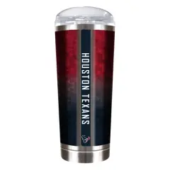 NFL Houston Texans 18oz Geometric Travel Tumbler